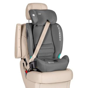 Scaun auto cu isofix 2 pozitii de inclinare Top Tether Carrello Yukon I-Size 76-150 cm Seashell Grey imagine