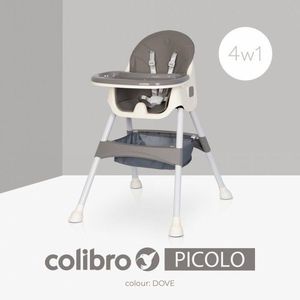 Scaun de masa multifunctional 4 in 1 Colibro Picolo Dove imagine