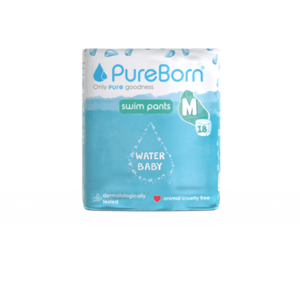 Scutece chilotel pentru inot PureBorn 6-11 kg marime 5, 18 buc imagine