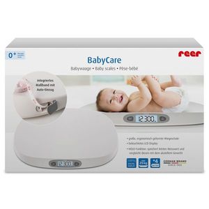 Cantar digital pentru bebelusi BabyCare pana la 25 kg ecran iluminat 0+ luni Reer imagine