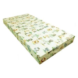 Cearceaf din bumbac cu elastic 120 x 60 cm Monkey imagine