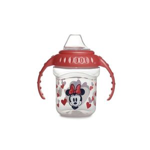 Cana cu capac si manere 250 ml cioc din silicon Disney Minnie imagine