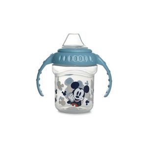 Cana cu capac si manere 250 ml cioc din silicon Disney Mickey imagine