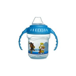 Cana cu capac si manere 250 ml cioc din silicon Paw Patrol imagine