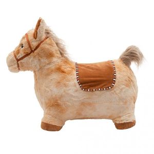 Jumper de plus cu sunete Brown Horse imagine