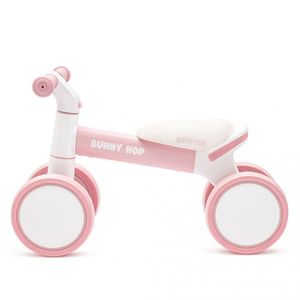 Bicicleta fara pedale din aluminiu cu ghidon reglabil Bunny Hop Pink imagine