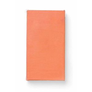 Cearceaf cu elastic Bocioland, Pentru patut, Din 100 bumbac jersey, 120x60 cm, 0 luni+, Coral imagine