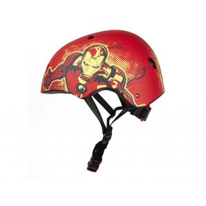 Casca de protectie pentru copii Iron Man 54-58 cm rosu imagine