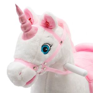 Balansoar cu melodii PlayTo Unicorn roz imagine