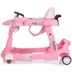 Premergator Chipolino Airplane 3 in 1 pink imagine