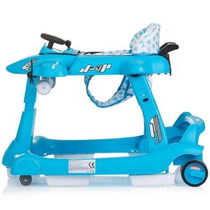 Premergator Chipolino Airplane 3 in 1 blue imagine