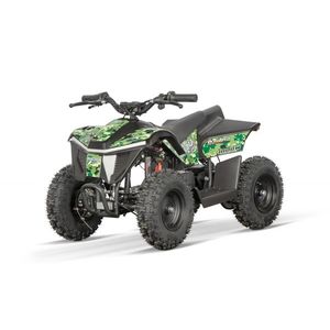 ATV electric NITRO E-QUAD Anaconda VX 800W cu baterie 36V 12Ah Lithium, Army green imagine