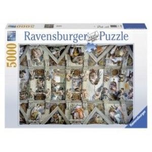 Puzzle capela sixtina 5000 piese imagine