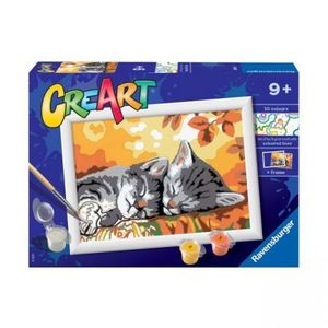 Set pictura pe numere Ravensburger - Pisicute imagine