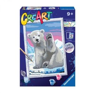 Creart - pictura urs polar 20079 Ravensburger imagine