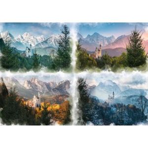 Puzzle Castel In 4 Anotimpuri, 18000 Piese imagine