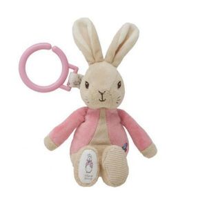 Peter rabbit | jucarie atasabila din plus cu vibratii, 22 cm imagine