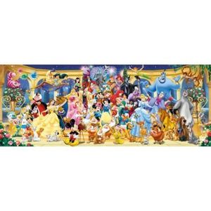 Ravensburger - Puzzle panorama personaje Disney 1000 piese design nou imagine