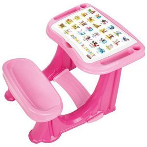 Banca scolara Pilsan Handy Study Desk pink imagine