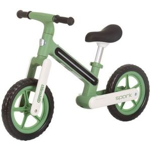 Bicicleta copii 2-5 ani, fara pedale, Spark Green, Chipolino DIKSK02402GR imagine