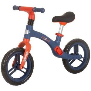 Bicicleta copii 2-5 ani, fara pedale, Zig Zag Blue Red, Chipolino DIKZZ02401BR imagine