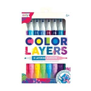 Carioci duble Color Layers - set de 8 imagine