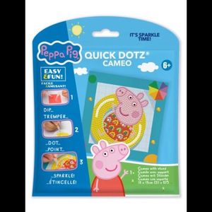 Set creativ pictura cu diamante - Peppa Pig imagine