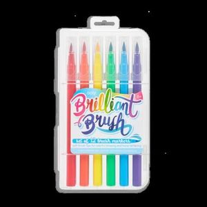 Carioci cu pensula Brilliant Brush, set de 12 imagine