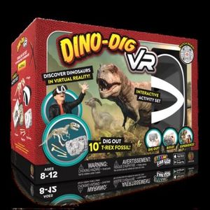 Kit STEM interactiv VR - Descopera Dinozaurii in Realitate Virtuala imagine