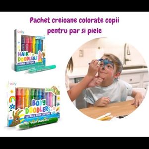 Pachet Creioane colorate pentru par si piele imagine