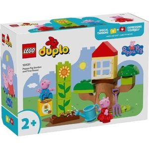 Lego Duplo Gradina Si Casa Din Copac A Purcelusei Peppa 10431 imagine