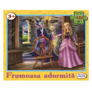 Puzzle 120 de piese - Frumoasa adormita | Dorinta imagine