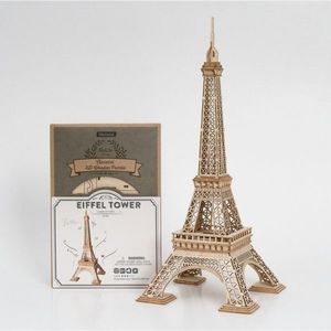 Puzzle 3D - Turnul Eiffel, 121 piese | Robotime imagine