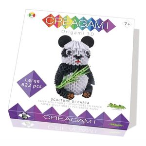 Set creativ - Creagami - Panda, 622 piese | CreativaMente imagine