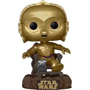 Figurina - Star Wars - 40th Return - C-3PO in Chair | Funko imagine