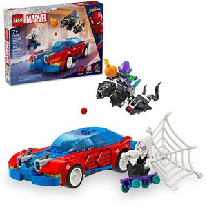 LEGO Marvel Super Heroes - Masina de curse a Omului Paianjen si Venom Green Goblin(76279) | LEGO imagine