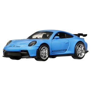 Masinuta - Hot Wheels Pull-Back Speeders - Porsche 911 GT3 - Factory Fresh | Mattel imagine