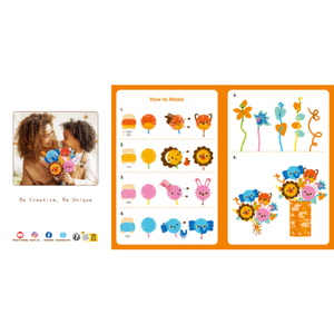 Set creativ - Pom Pom - Buchet animalute | Avenir imagine