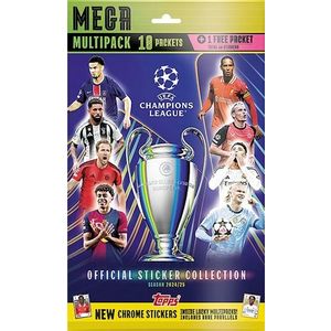 Set 66 stickere - Topps UEFA Champions League Mega Multipack (Season 2024/25) | Topps imagine