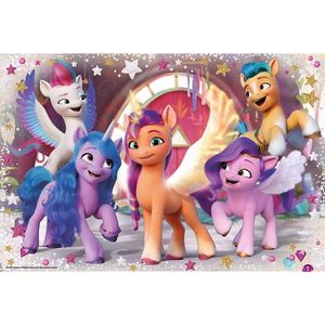 Puzzle 24 maxi piese - My Little Pony - Bucuria poneilor | Trefl imagine