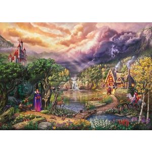 Puzzle 1000 de piese - Thomas Kinkade - Snow White and the Queen | Schmidt imagine