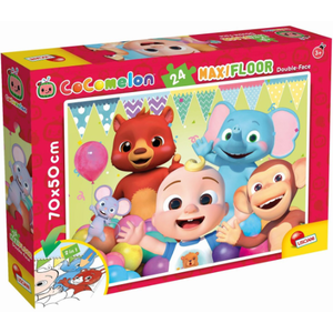 Puzzle de colorat Maxi - Cocomelon si prietenii | Lisciani imagine