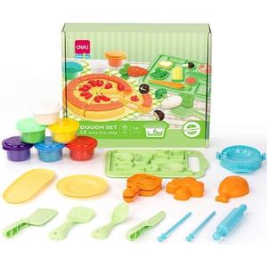 Set plastilina: Dough. Pizza, pasta and veggie party imagine