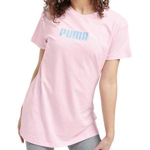 Tricou copii Puma Key Graphic Boyfriend Tee 62299562, 152, Roz imagine