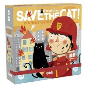 Joc de cooperare: Save The Cat. Pompierii salveaza pisica imagine