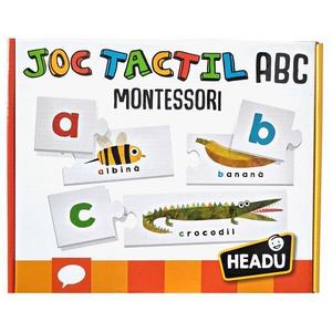 Montessori. Joc tactil ABC Romana imagine