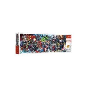 Puzzle 1000 Panorama: Disney Marvel. Universul Avengers imagine