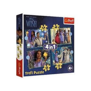 Puzzle 4 in 1: Wish. Visele devin realitate imagine