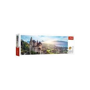 Puzzle 1000 Panorama. Castelul Menthon imagine