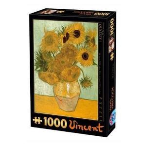 Puzzle 1000 Vincent Van Gogh - Sunflowers imagine